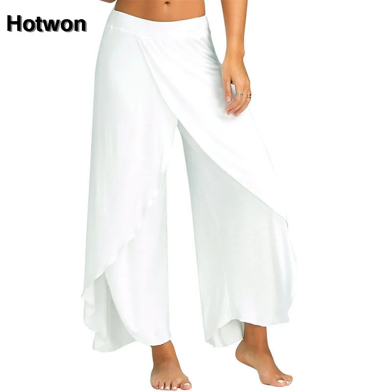 9 Colors Sexy High Split Pants Mid Waist Wide Leg Flowy Palazzo Trousers Women 2017 Casual Long Loose Pantalon Mujer Plus Size
9 Colors Sexy High Split Pants Mid Waist Wide Leg Flowy Palazzo Trousers Women 2017 Casual Long Loose Pantalon Mujer Plus Size