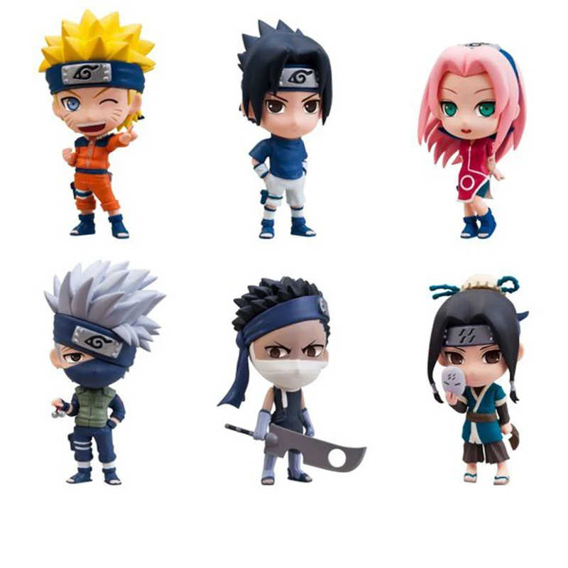 6pcs/set Full Set Q Edition Naruto Anime Action Figures Collection PVC Naruto Figures Model toy Set Action Figure Toys
6pcs/set Full Set Q Edition Naruto Anime Action Figures Collection PVC Naruto Figures Model toy Set Action Figure Toys
