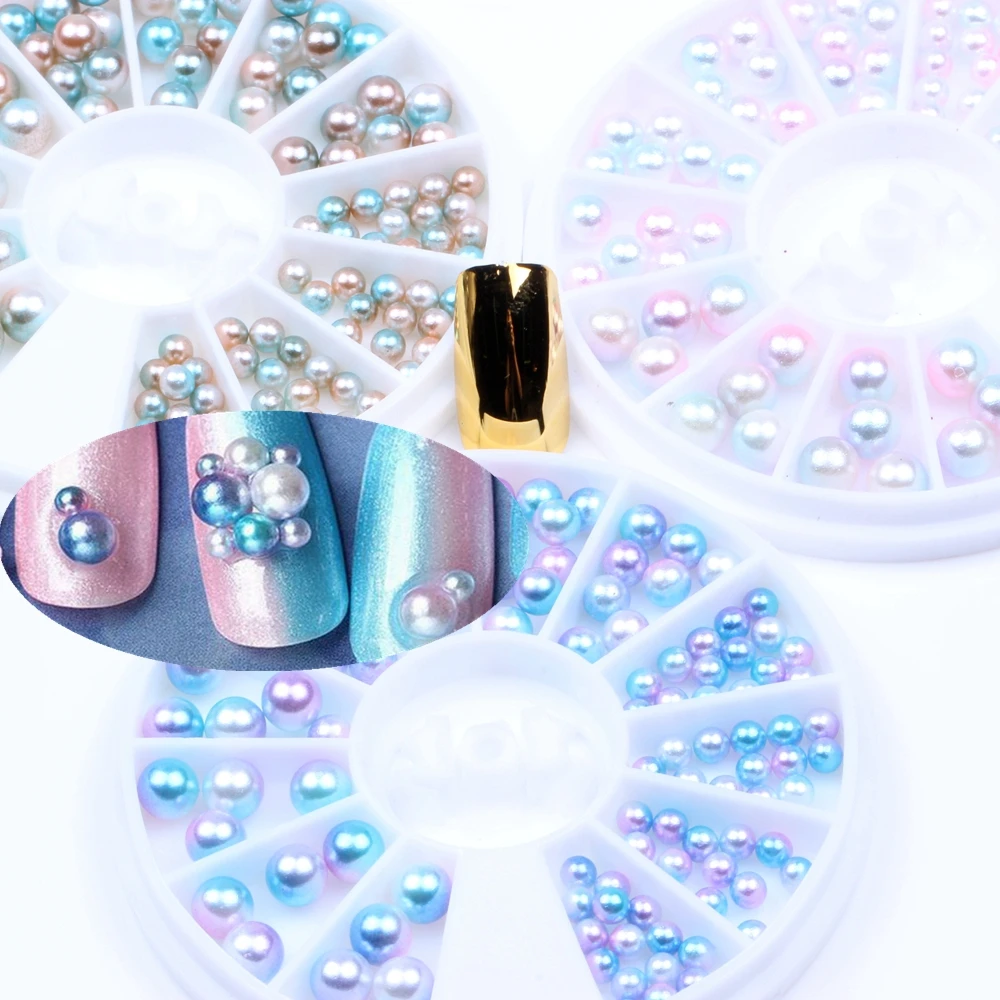 Mixed Size No Hole Round Pearls RainBow Resin Rhinestones Wheel Body Crafts Shinning Phone Case Stickers DIY Nail Art Decoration
Mixed Size No Hole Round Pearls RainBow Resin Rhinestones Wheel Body Crafts Shinning Phone Case Stickers DIY Nail Art Decoration