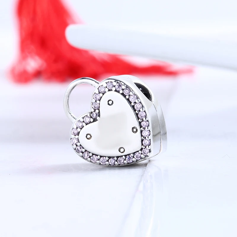 2018 Valentine's Day 925 Sterling Silver Lock Your Promise Clip Fit Original Pandora Charms Beads Bracelet for Jewelry Making
2018 Valentine's Day 925 Sterling Silver Lock Your Promise Clip Fit Original Pandora Charms Beads Bracelet for Jewelry Making