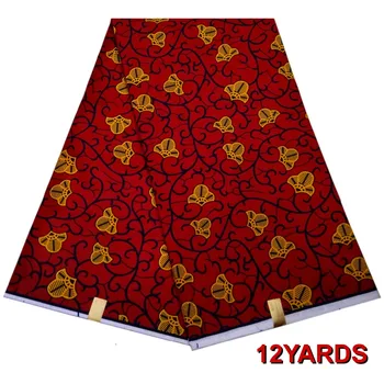 not cotton fabric 100% polyester African fabric 12 yards wax printed fabric new design wax fabric for women fashion dress ankara
not cotton fabric 100% polyester African fabric 12 yards wax printed fabric new design wax fabric for women fashion dress ankara