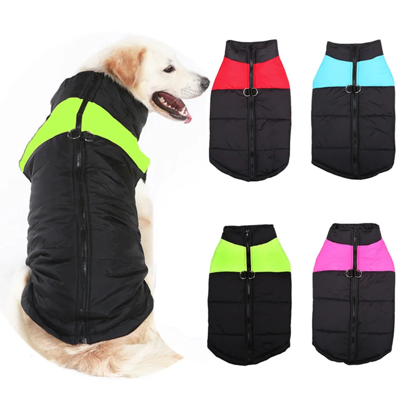 4 Colors Pet Clothes For Small Medium Large Dogs Vest Winter Warm Waterproof Dog Coat Jackets S-5XL
4 Colors Pet Clothes For Small Medium Large Dogs Vest Winter Warm Waterproof Dog Coat Jackets S-5XL