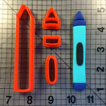 Crayon Cookie Cutter set Fondant Cupcake Top Custom Made 3D Printed Cookie Cutter Cake Decorating Tools cortadores de fondant
Crayon Cookie Cutter set Fondant Cupcake Top Custom Made 3D Printed Cookie Cutter Cake Decorating Tools cortadores de fondant