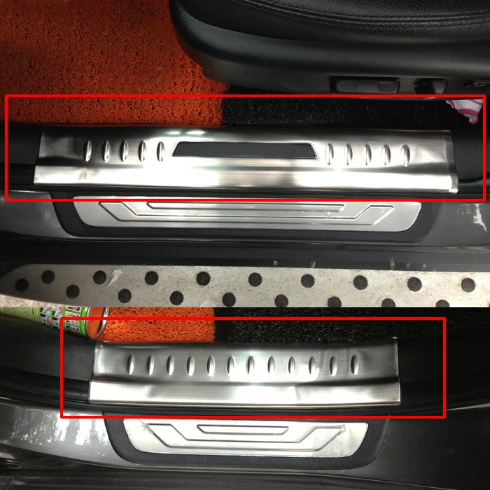 chorme decorative escutcheon door sills thresholds for Kia Sorento 2013 2014 2015 car styling auto accessories
chorme decorative escutcheon door sills thresholds for Kia Sorento 2013 2014 2015 car styling auto accessories