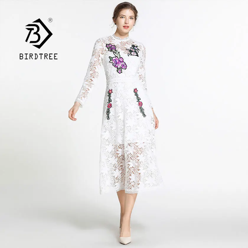 2019 New Summer Women's Embroidery Hook Flower Dress Patchwork Full Hollow O Neck Mid Calf High Waist Vestido Sales D94905Z
2019 New Summer Women's Embroidery Hook Flower Dress Patchwork Full Hollow O Neck Mid Calf High Waist Vestido Sales D94905Z