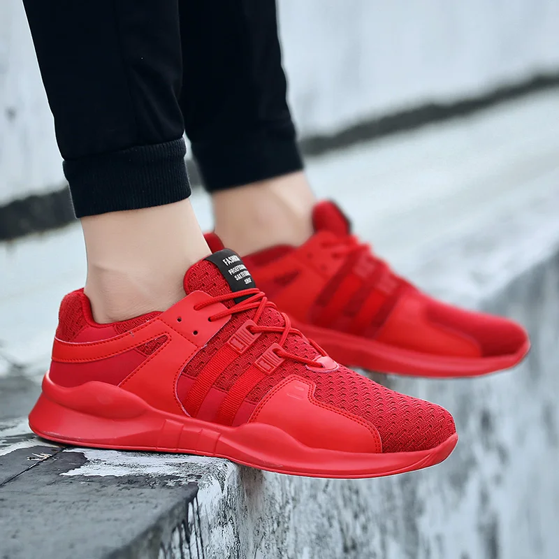 BomKinta Big Size 48 Red Sneakers Men Jogging Sports Shoes Breathable Fly Weave Trainers Mesh Color Matching zapatillas hombre
BomKinta Big Size 48 Red Sneakers Men Jogging Sports Shoes Breathable Fly Weave Trainers Mesh Color Matching zapatillas hombre