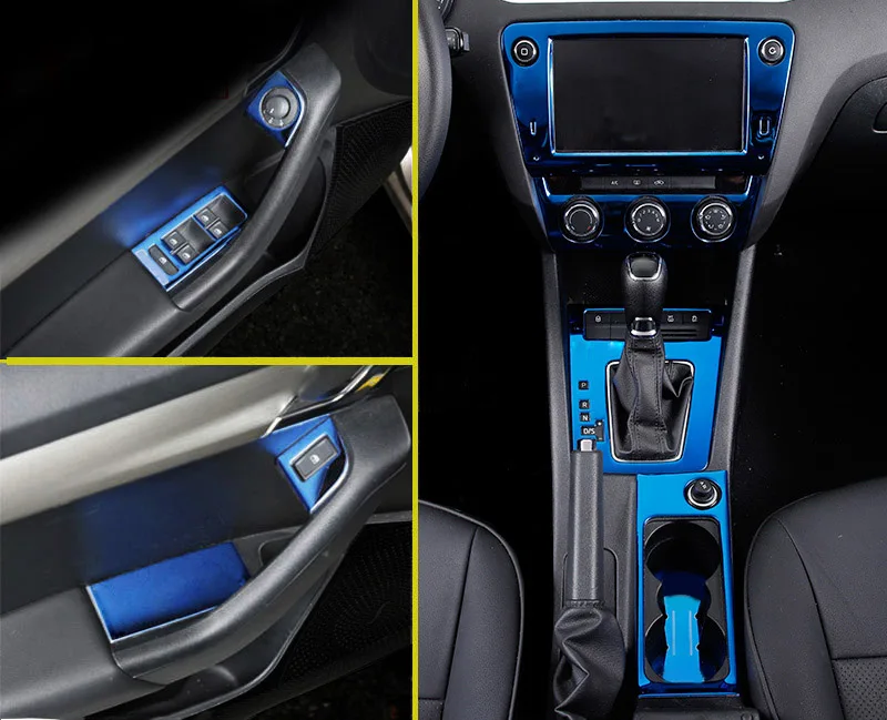 blue item for Skoda Octavia 2015-2018 Octavia wagon 2017-2018 Interior decoration Gear Glass switch panel decorate frame
blue item for Skoda Octavia 2015-2018 Octavia wagon 2017-2018 Interior decoration Gear Glass switch panel decorate frame
