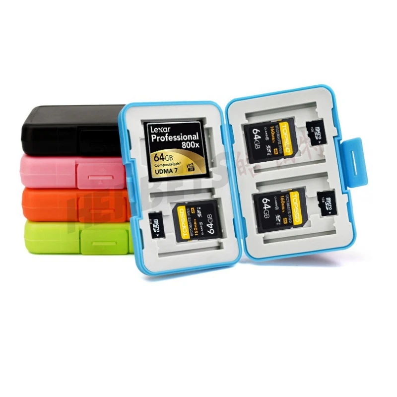 Memory Card Case Box Storage Holder 4 SD 4TF Micro SD Card 4 CF 12Cards Hard Bag Waterproof plastic shaped 4TF+4SD+4CF
Memory Card Case Box Storage Holder 4 SD 4TF Micro SD Card 4 CF 12Cards Hard Bag Waterproof plastic shaped 4TF+4SD+4CF