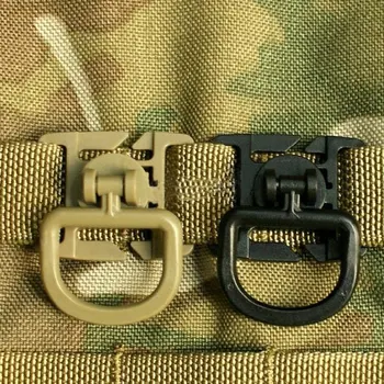 10pcs/Lot Tactical 360 Degree Rotation D-ring Clips MOLLE Webbing Attachment for Backpack Pouches Plastic Clamp Outdoor EDC Kit
10pcs/Lot Tactical 360 Degree Rotation D-ring Clips MOLLE Webbing Attachment for Backpack Pouches Plastic Clamp Outdoor EDC Kit