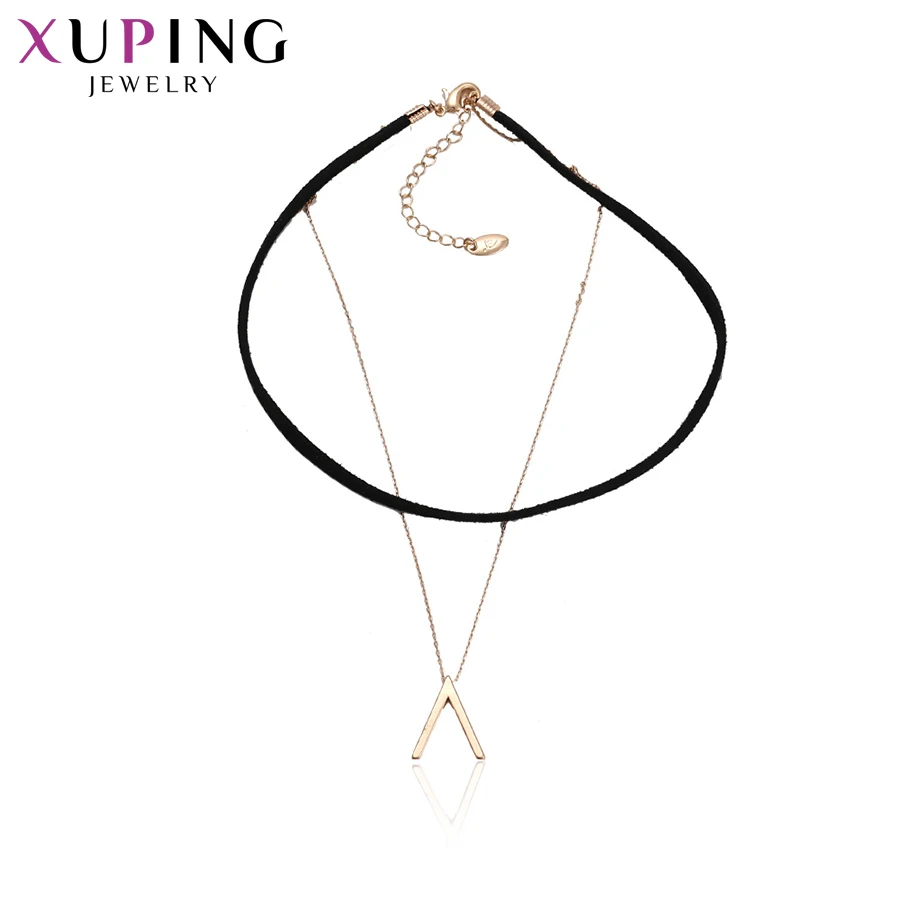 Xuping Elegant Pendant Choker Necklace Gold Color Plated Copper Jewelry for Women Christmas Day Gifts S69,1-43613
Xuping Elegant Pendant Choker Necklace Gold Color Plated Copper Jewelry for Women Christmas Day Gifts S69,1-43613