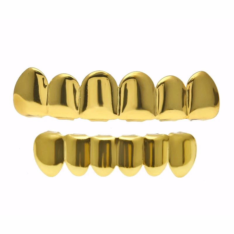 BOAKO Hip Hop Teeth Grillz Set Silver Gold Tooth Top Bottom Caps Punk False Dental Grills For Women Body Jewelry Cosplay Party
BOAKO Hip Hop Teeth Grillz Set Silver Gold Tooth Top Bottom Caps Punk False Dental Grills For Women Body Jewelry Cosplay Party