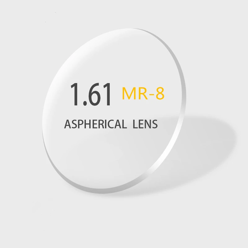 1.61 Index Lenses Aspheric Prescription Glasses Lenses for Myopia Hyperopia Presbyopia Eyeglasses Lens MR-8
1.61 Index Lenses Aspheric Prescription Glasses Lenses for Myopia Hyperopia Presbyopia Eyeglasses Lens MR-8