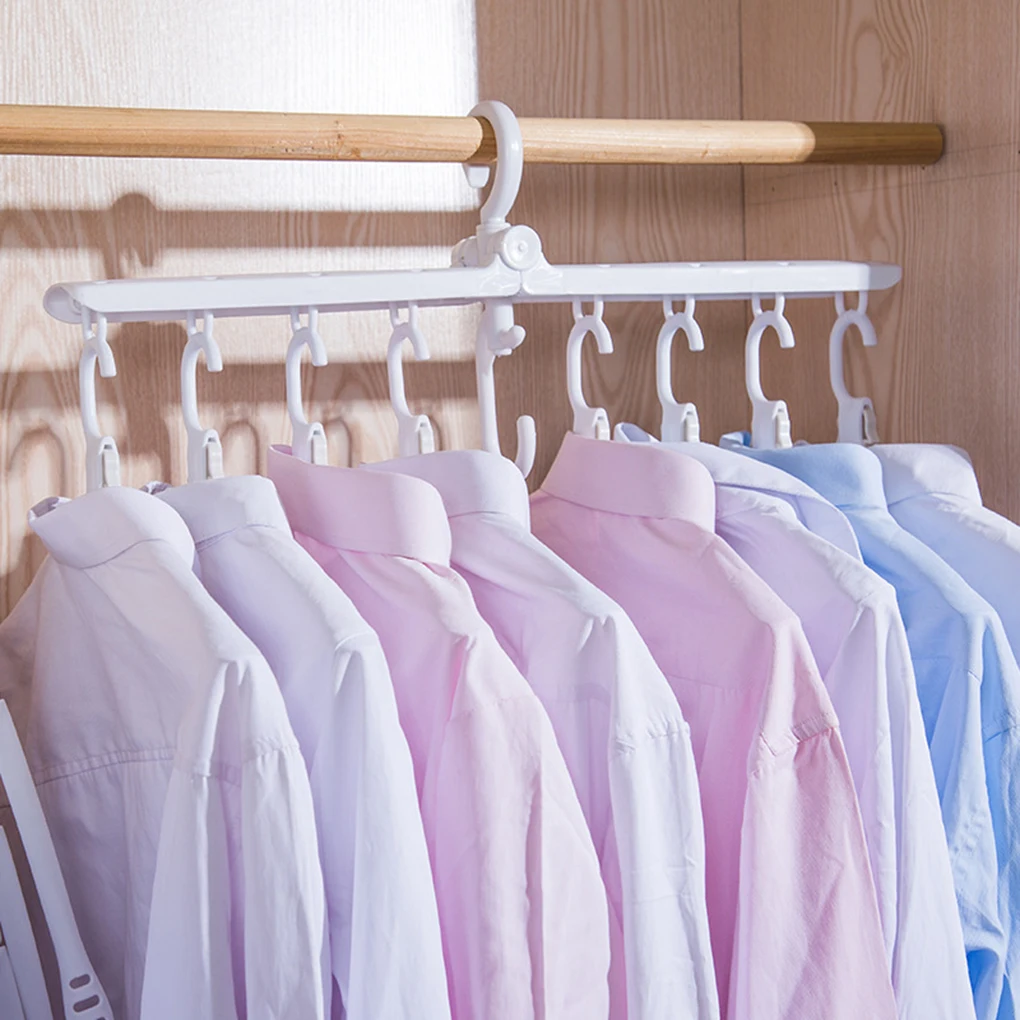 8 in 1 Folding Hangers 360 Degree Rotating Space Saving Hanger Magic Clothes Hanging Drying Rack Closet Organizer
8 in 1 Folding Hangers 360 Degree Rotating Space Saving Hanger Magic Clothes Hanging Drying Rack Closet Organizer