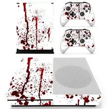 Виниловая кожа для Microsoft Xbox One S консоль Защитная крышка и 2 шт