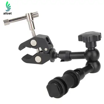 7" Adjustable Friction Articulating Magic Arm Super Clamp Camera Flash Holder For DSLR LCD Monitor LED Light Camera Accessories
7" Adjustable Friction Articulating Magic Arm Super Clamp Camera Flash Holder For DSLR LCD Monitor LED Light Camera Accessories