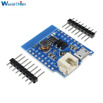 For Wemos D1 Mini Battery Shield USB Single Lithium Battery Charging Boost Module With Pins LED Indicator 5V DC
For Wemos D1 Mini Battery Shield USB Single Lithium Battery Charging Boost Module With Pins LED Indicator 5V DC
