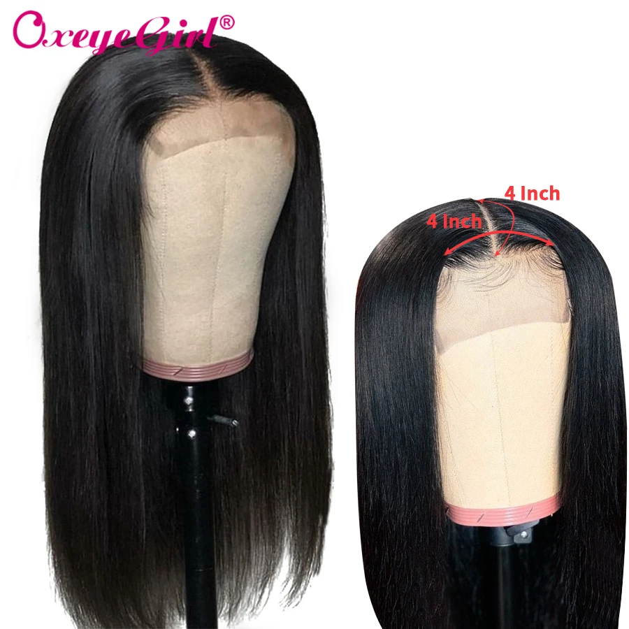 Oxeye girl 4x4 Closure Wig 2x6 Kim K/T Part Lace Closure Human Hair Wigs Pre Plucked Brazilian Straight Hair Wig Remy Hair
Oxeye girl 4x4 Closure Wig 2x6 Kim K/T Part Lace Closure Human Hair Wigs Pre Plucked Brazilian Straight Hair Wig Remy Hair
