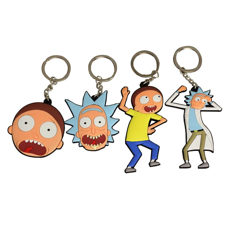 6-9cm Anime Rick and morty KeyChain Silicon Pendant Action Figures Collection Model Toy Keyring Gift Toy
6-9cm Anime Rick and morty KeyChain Silicon Pendant Action Figures Collection Model Toy Keyring Gift Toy