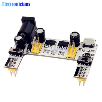 MB102 DC 7-12V Micro USB Interface Breadboard Power Supply Module MB-102 Module 2 Channel Board For Arduino
MB102 DC 7-12V Micro USB Interface Breadboard Power Supply Module MB-102 Module 2 Channel Board For Arduino