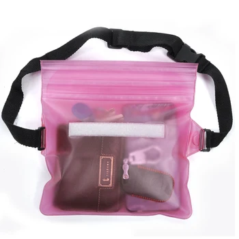

Three-layer Sealed Sports Waterproof Waist Bag Swimming Drifting Diving Waist Fanny Pack Pouch Underwater Backpack Phone Pocket