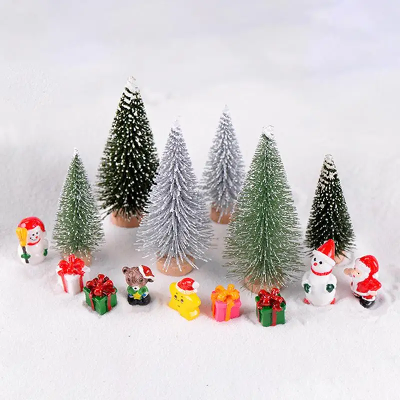 Mini Christmas Tree Desktop Decoration Micro Landscape Eco Bottle Decoration DIY Christmas Resin Crafts Garden Miniatures
Mini Christmas Tree Desktop Decoration Micro Landscape Eco Bottle Decoration DIY Christmas Resin Crafts Garden Miniatures