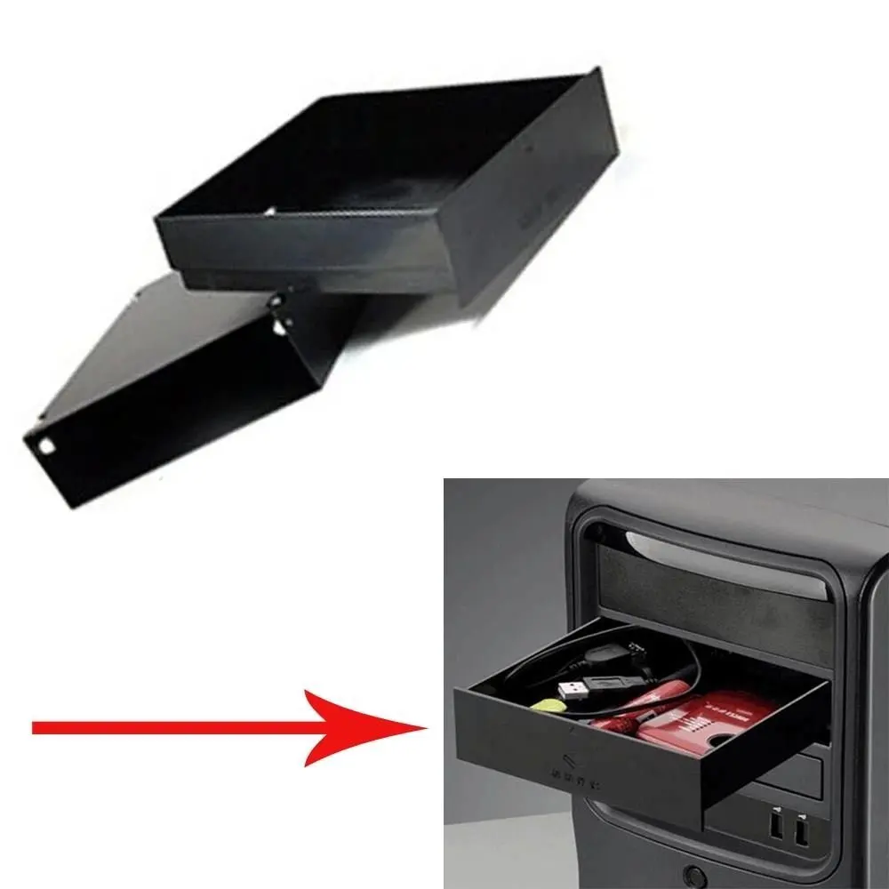 desktop computer ATX/MATX companion, blank drawer rack (5.25"), for computer accessories/storage devices
desktop computer ATX/MATX companion, blank drawer rack (5.25"), for computer accessories/storage devices