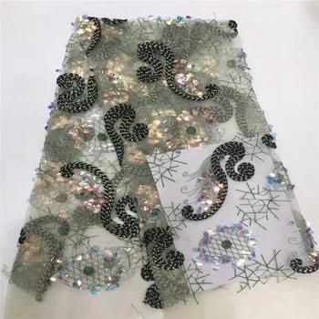2019 FolaSade Popular Sequins Embroidered Tulle French Lace Fabric,High Quality African Lace Fabric For Bridal Wedding bh65-2808
2019 FolaSade Popular Sequins Embroidered Tulle French Lace Fabric,High Quality African Lace Fabric For Bridal Wedding bh65-2808