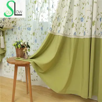 Slow Soul Light Blue Beige Green Red Wine Cotton Embroidered Floral Pastoral Tulle Curtains For Living Room Kitchen Bedroom
Slow Soul Light Blue Beige Green Red Wine Cotton Embroidered Floral Pastoral Tulle Curtains For Living Room Kitchen Bedroom