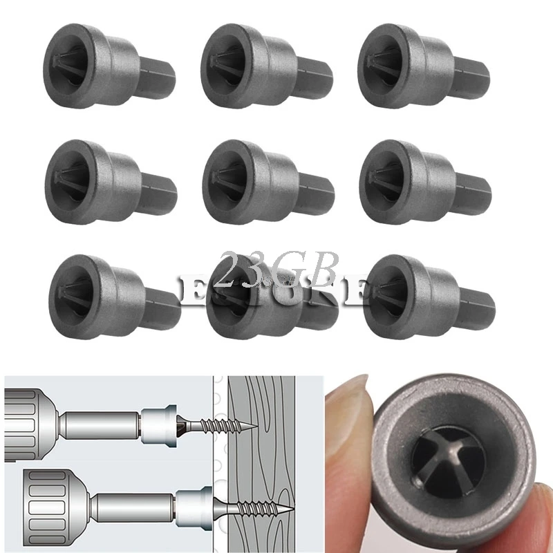 25mm PH2 Dimpler Drilling Bits for Drywall Plasterboard Vanadium Screw 10PCS/SET J24
25mm PH2 Dimpler Drilling Bits for Drywall Plasterboard Vanadium Screw 10PCS/SET J24