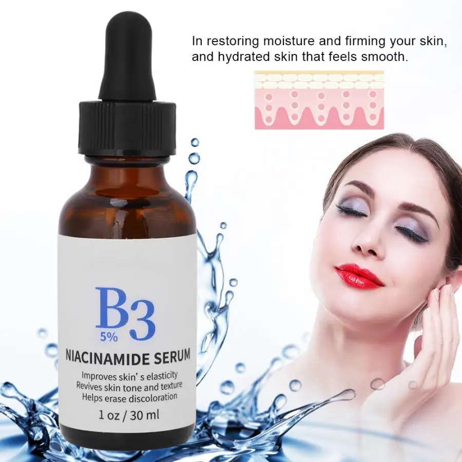 30ml Niacinamide Vitamin B3 Face Serum Moisturizing Hydrating Skin Restoring Brightening
30ml Niacinamide Vitamin B3 Face Serum Moisturizing Hydrating Skin Restoring Brightening