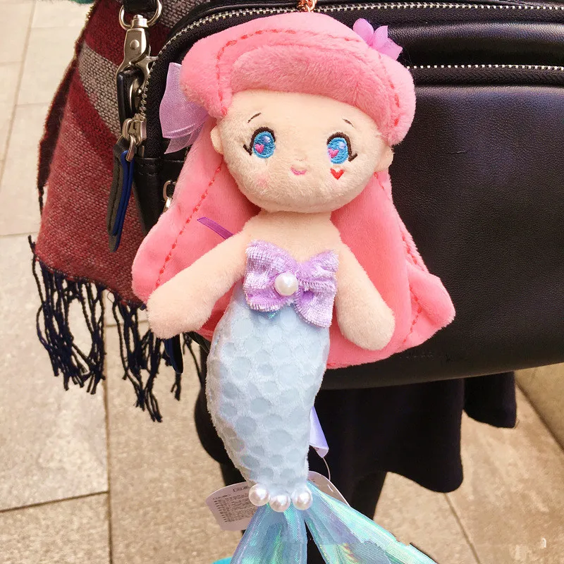 New The Little Mermaid Ariel Princess Plush Dolls Key Chain Mini 23CM Kids Stuffed Toys Gift
New The Little Mermaid Ariel Princess Plush Dolls Key Chain Mini 23CM Kids Stuffed Toys Gift