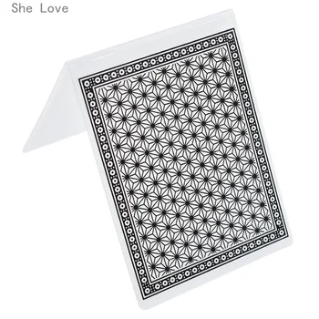 Chzimade Six Stars Plastic Template Embossing Folder For Scrapbooking Photo Album Paper Card Craft Card Making Decoration
Chzimade Six Stars Plastic Template Embossing Folder For Scrapbooking Photo Album Paper Card Craft Card Making Decoration