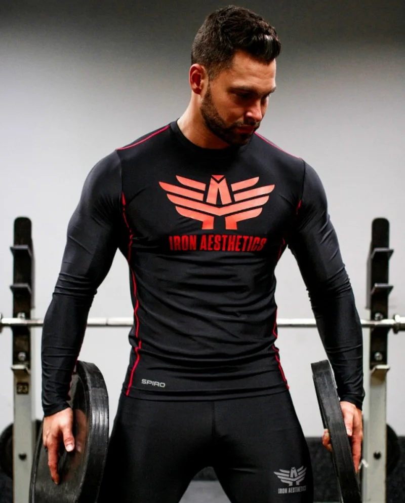 Men T Shirt Compression Shirt Rashgard Tight Long Sleeve Tshirt Bodybuilding Fitness Clothing Dry Fit Tee Shirt Top
Men T Shirt Compression Shirt Rashgard Tight Long Sleeve Tshirt Bodybuilding Fitness Clothing Dry Fit Tee Shirt Top