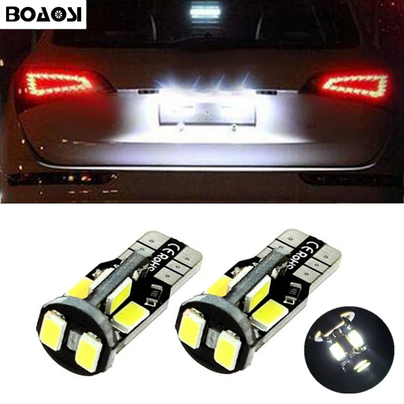 BOAOSI 2x T10 W5W Car LED Light Bulbs License Plate Lamp For Honda Civic Accord Fit CRV City HRV
BOAOSI 2x T10 W5W Car LED Light Bulbs License Plate Lamp For Honda Civic Accord Fit CRV City HRV