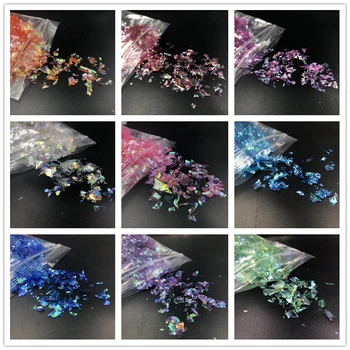 10g/Pack Irregular Shell Paper Sequin DIY Nail Flakies Colorful Paillettes Glitter Nail Art Sequins for 3D Nail Art Decoration
10g/Pack Irregular Shell Paper Sequin DIY Nail Flakies Colorful Paillettes Glitter Nail Art Sequins for 3D Nail Art Decoration