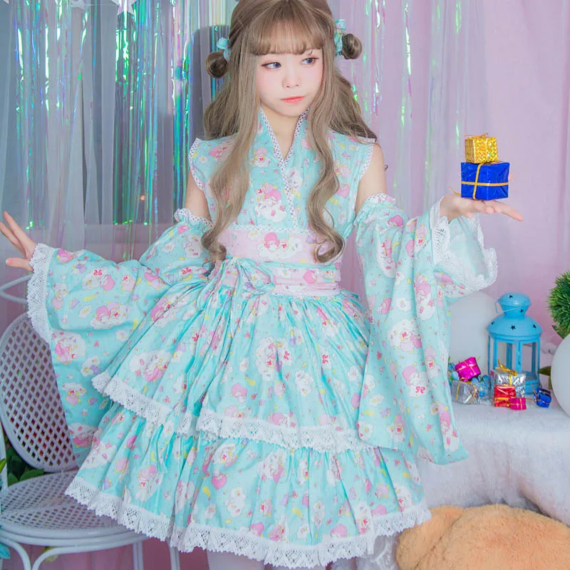 Hot Sale Summer Pink Printed Japanese Lolita Kimono Cosplay Dress Costume Maid Servant Dresses
Hot Sale Summer Pink Printed Japanese Lolita Kimono Cosplay Dress Costume Maid Servant Dresses