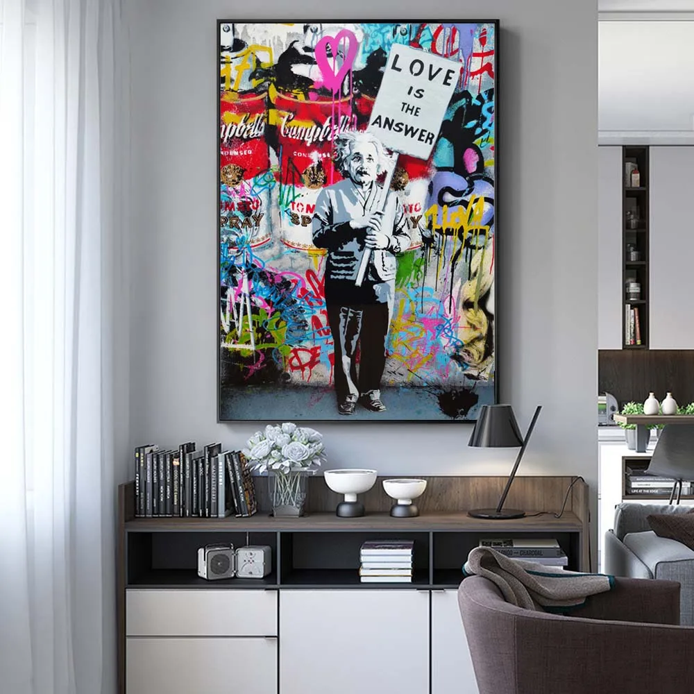 Modern Canvas Painting Graffiti Art Prints Charlie Chaplin Oil Painting Modern Wall Arts and Prints Living Room Cuadros Decor
Modern Canvas Painting Graffiti Art Prints Charlie Chaplin Oil Painting Modern Wall Arts and Prints Living Room Cuadros Decor