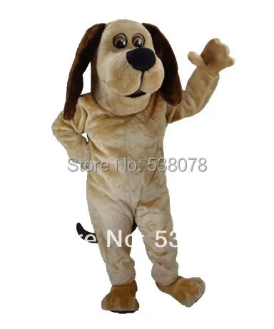 

Tan Dog Mascot Costume Adult Size Cartoon Character Mascotte Outfit Suit Fancy Dress Carnival Party Cosply Costumes SW753