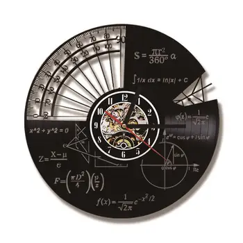 Math Themes Quartz Decorative LED Record Wall Clock Mathematical Formula and Ruler Hollow Antique Hanging Wall Clock
Math Themes Quartz Decorative LED Record Wall Clock Mathematical Formula and Ruler Hollow Antique Hanging Wall Clock