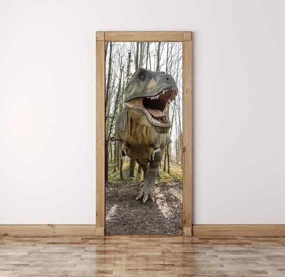 Door Mural 3D Dinosaur Self Adhesive Door Skin Cover Wrap Wall Sticker Wallpaper
Door Mural 3D Dinosaur Self Adhesive Door Skin Cover Wrap Wall Sticker Wallpaper