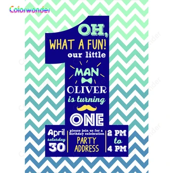 Colorwonder Our Little Man is Turning One Backdrop Photography Background Abstract Chevron 1st Birthday Party Backdrops for Boy
Colorwonder Our Little Man is Turning One Backdrop Photography Background Abstract Chevron 1st Birthday Party Backdrops for Boy