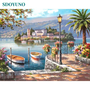 SDOYUNO DIY pictures by numbers Nature Landscape Painting By Numbers Frameless acrylic Wall Art Digital Painting on canvas
SDOYUNO DIY pictures by numbers Nature Landscape Painting By Numbers Frameless acrylic Wall Art Digital Painting on canvas
