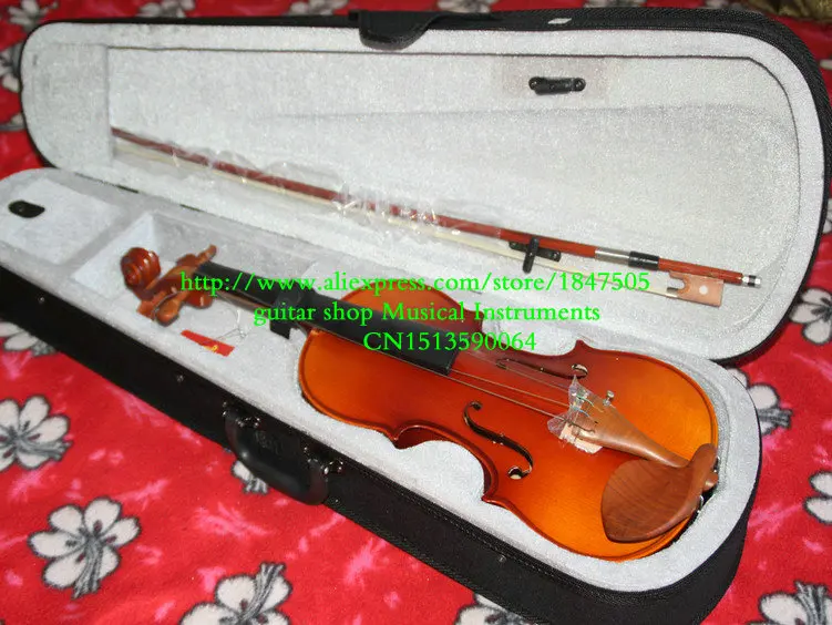 NEW 4/4 VIOLIN FULLSize , with Case, BOW, High quality Adults Violin Pine panel
NEW 4/4 VIOLIN FULLSize , with Case, BOW, High quality Adults Violin Pine panel