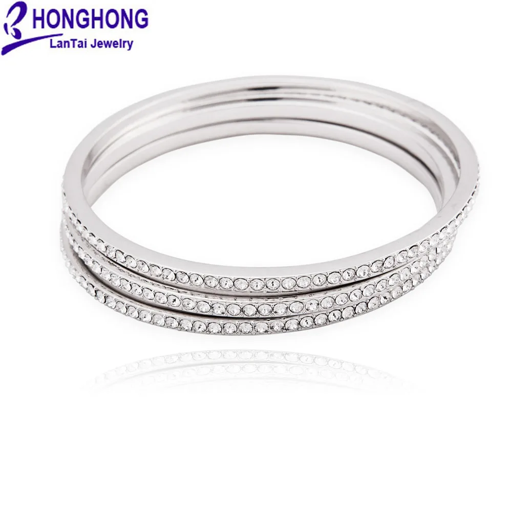 HONGHONG Luxury pretty Swarovski Crystal bangles for Women Simple design Wedding Party for Vacation Fashion jewelry
HONGHONG Luxury pretty Swarovski Crystal bangles for Women Simple design Wedding Party for Vacation Fashion jewelry
