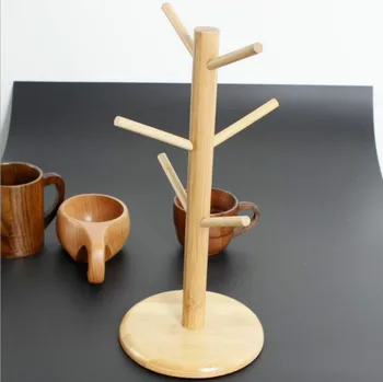 New Wooden Tree Shape Coffee Mug Drying Cups Storage Rack Holder Home Kitchen Drain Hanger Stand Organizer with 6 Hooks
New Wooden Tree Shape Coffee Mug Drying Cups Storage Rack Holder Home Kitchen Drain Hanger Stand Organizer with 6 Hooks