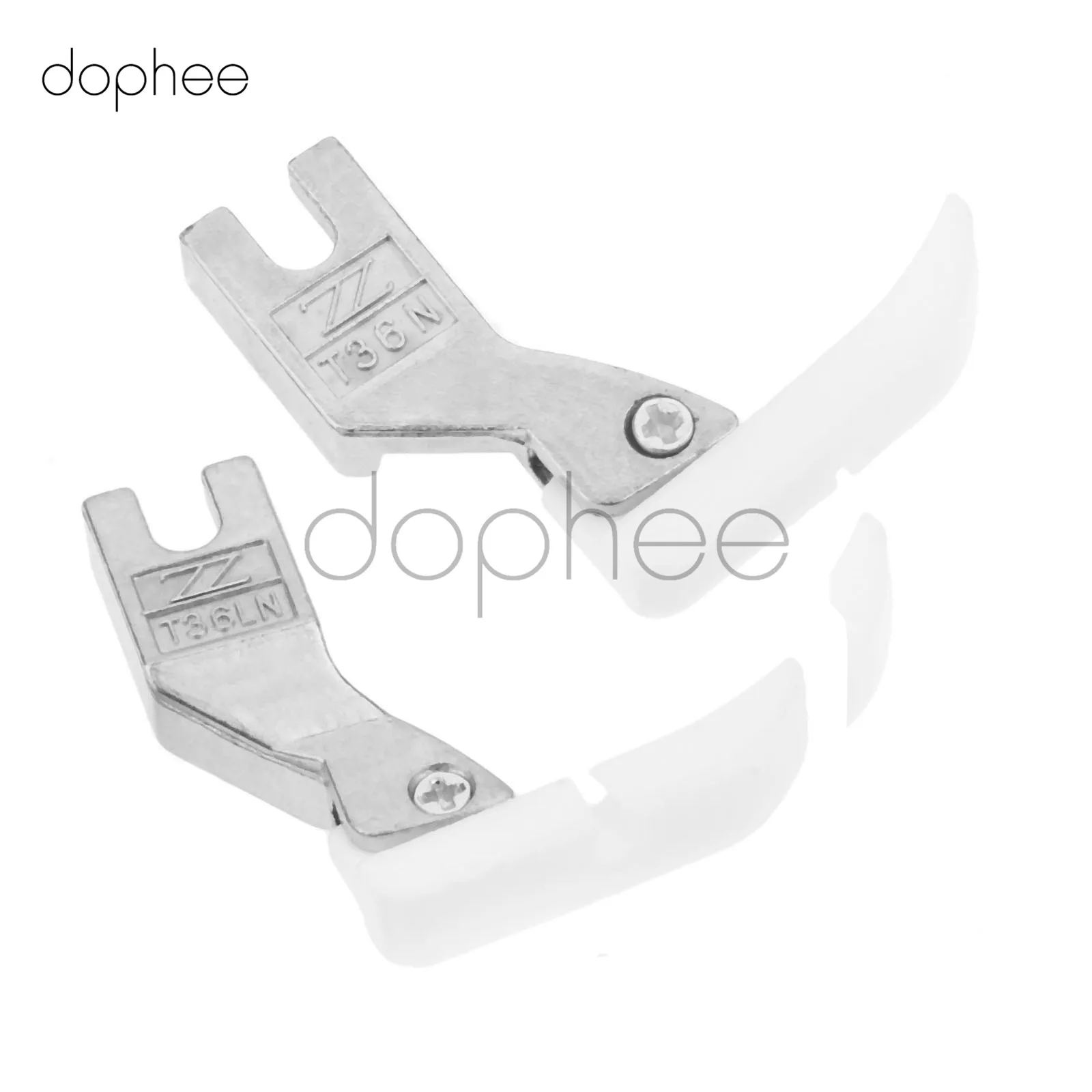 dophee 2pcs Narrow Zipper Foot Sewing Presser Foot #T36LN and T36N per each Teflon Bottom Presser Foot Sewing Machine Parts
dophee 2pcs Narrow Zipper Foot Sewing Presser Foot #T36LN and T36N per each Teflon Bottom Presser Foot Sewing Machine Parts