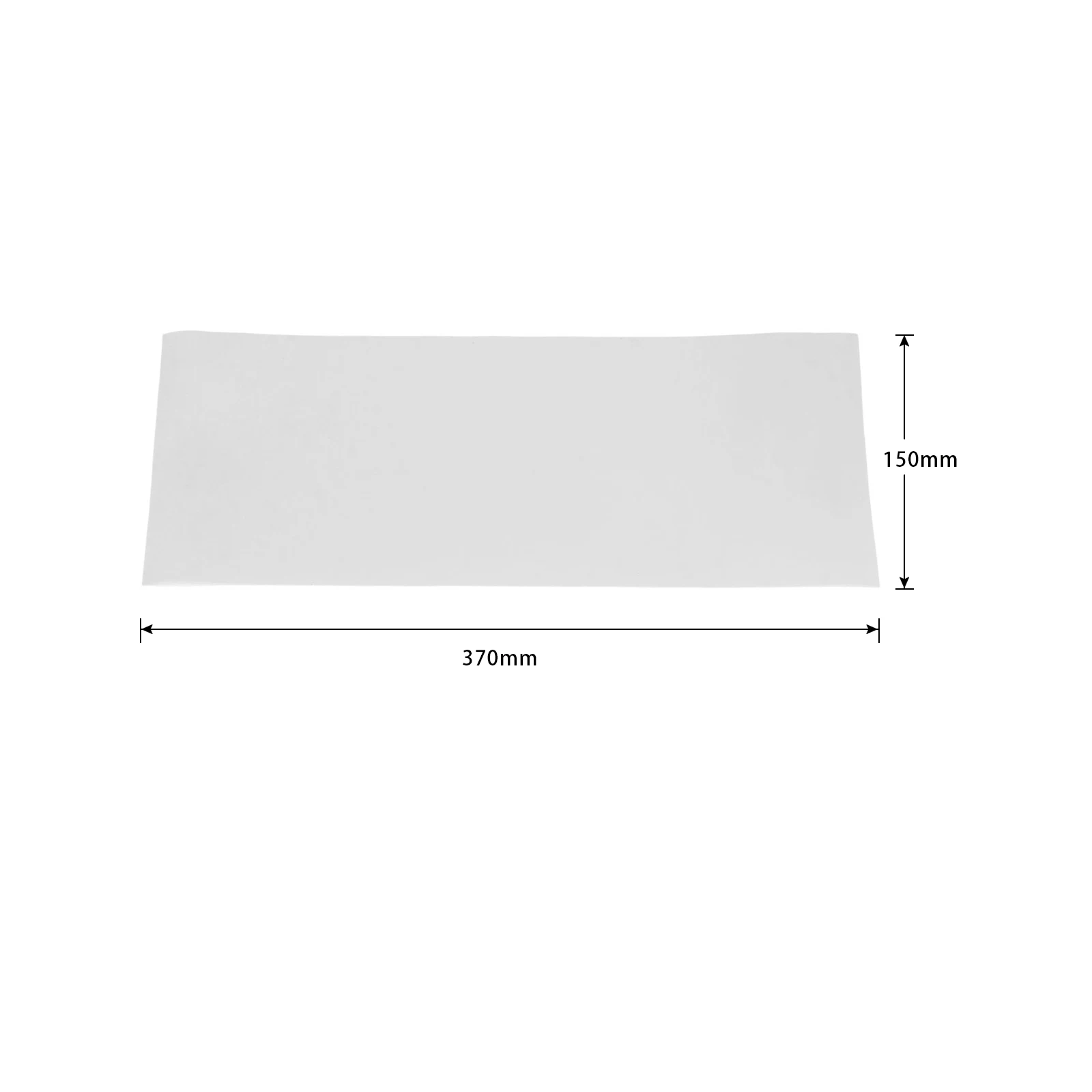 Description Picture 2 of item1 Pc PVC Patch Inflatable Boats Special Repair Patch Tool Kit Kayak Hole Broken Waterproof Repair Patches Canoe Boats 370*150mm