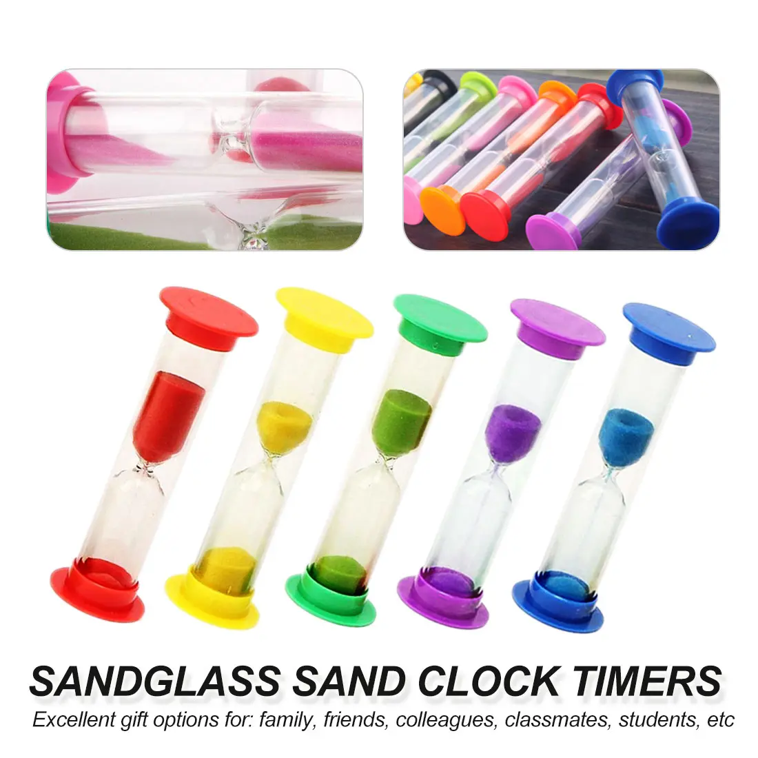 Colorful 1 minutes /10 minutes/3 minutes/5 minutes Hourglass Sandglass Sand Clock Timers Sand Timer 5 Colors to Choose Home Deco
Colorful 1 minutes /10 minutes/3 minutes/5 minutes Hourglass Sandglass Sand Clock Timers Sand Timer 5 Colors to Choose Home Deco