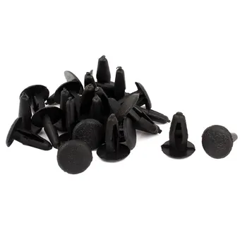 X Autohaux 24 Pcs Black Plastic Rivets Retainer Clip 3Mm X 6Mm X 11Mm For Car Bumper
X Autohaux 24 Pcs Black Plastic Rivets Retainer Clip 3Mm X 6Mm X 11Mm For Car Bumper