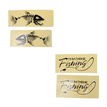 2Pcs Waterproof Fish Skeleton Stickers Funy Vinyl Decals Fishing Boat Kayak Car Bike Window Stickers Home Decoration Accessory
2Pcs Waterproof Fish Skeleton Stickers Funy Vinyl Decals Fishing Boat Kayak Car Bike Window Stickers Home Decoration Accessory